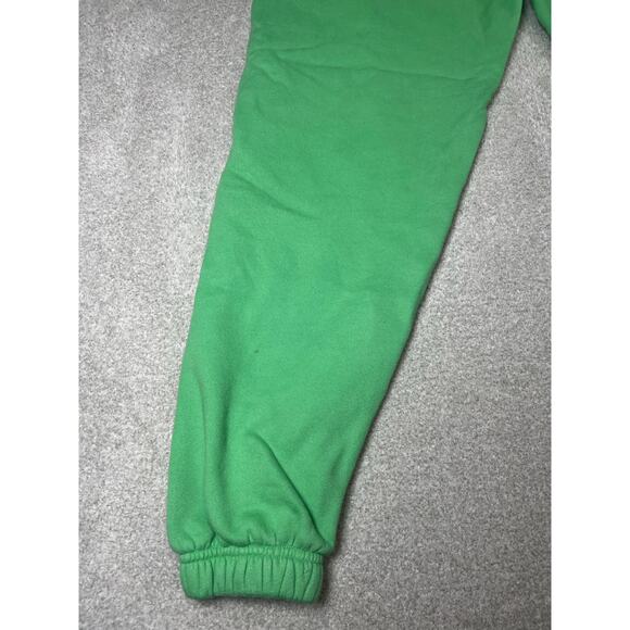 White Fox Green Small Sweatpants Casual Lounge Pants with Logo - Picture 9 of 12
